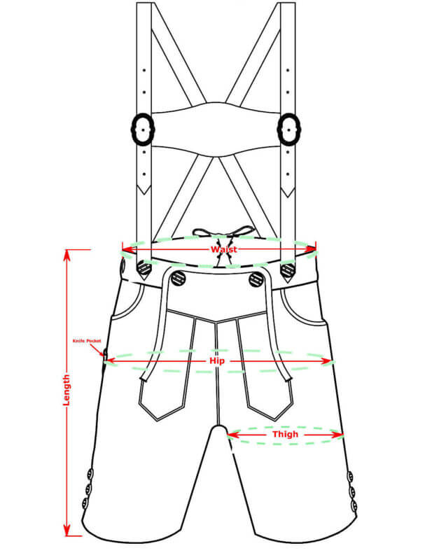 Lederhosen Measurement