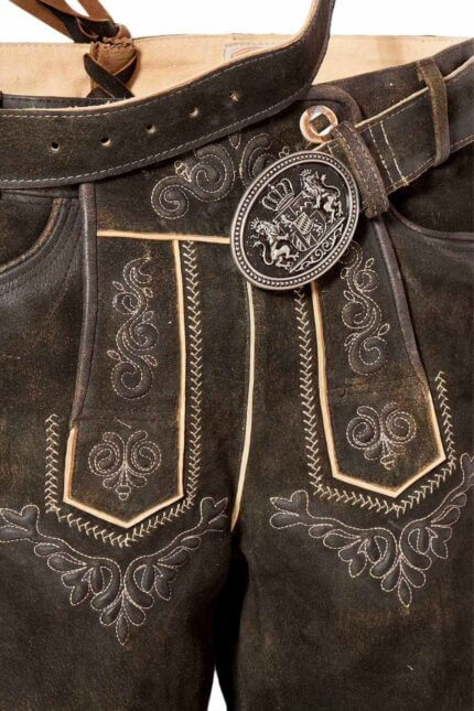 Alpine Men's Traditional Lederhosen