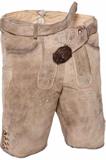 Brown Men's Authentic Lederhosen
