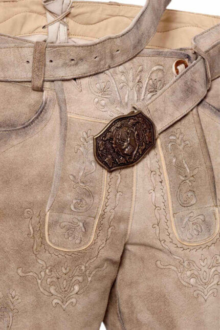 Brown Men's Authentic Lederhosen