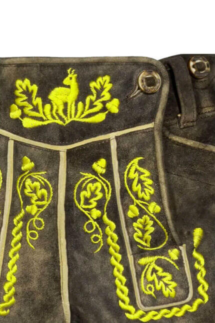Alwin Rustic Bronze Lederhosen