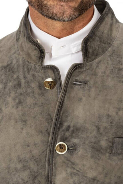Bavarian Suede Leather Jacket